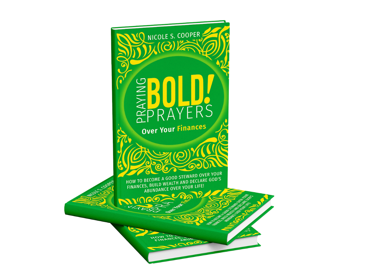 Praying Bold Prayers Over Your Finances Book & Affirmation Cards Bundle