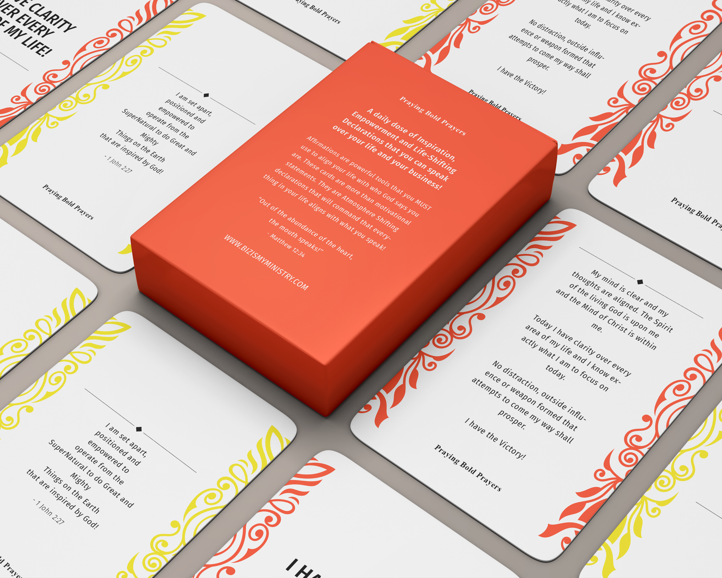 Praying Bold Prayers Affirmation Cards