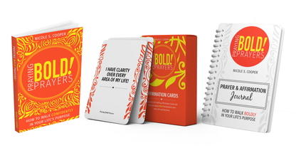 Praying Bold Prayers Bundle (Book, Journal + Affirmation Cards)