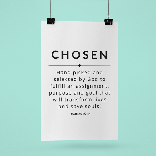 Chosen Poster (No Frame)